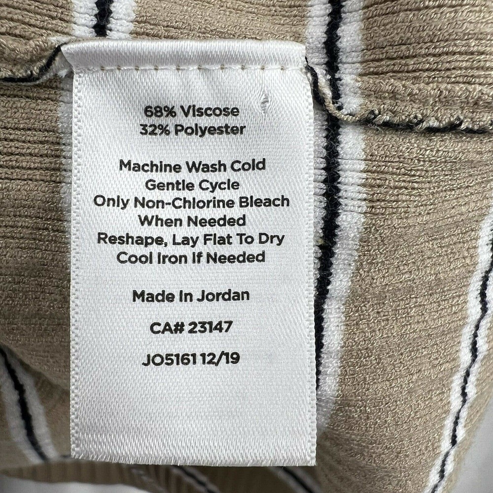 Talbots Sleeveless Mock Striped Sweater Size 3X‎ Petite - Picture 5 of 5